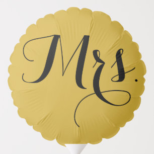 Elegant Mr and Mrs Air Filled Balloon for Weddings