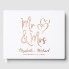 Elegant Mr Mrs Photo Wedding
