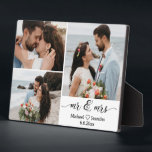 elegant  mr &mrs wedding photo collage anniversary plaque<br><div class="desc">photos by freepik.com
elegant mr &mrs wedding photo collage anniversary plaque</div>