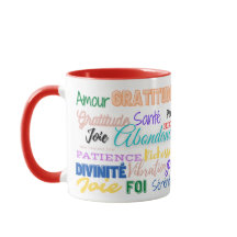 Elegant Mug "Love - Wealth - Success"