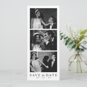 Elegant Multi Photo Booth Wedding Save The Date