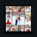 Elegant Multi Photo Collage Gift Box<br><div class="desc">Elegant and classic multi photo collage keepsake box.</div>