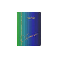 Elegant Multicolor & Gold + Name/Monogram