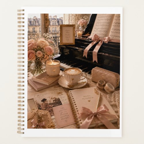 Elegant Music Practice & Study Organizer