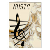 Elegant Musical Note (Front)