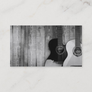 Elegant Musician Business Card