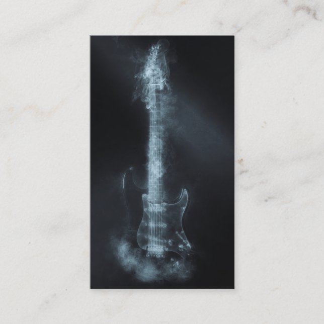 Elegant Musician Business Card (Front)