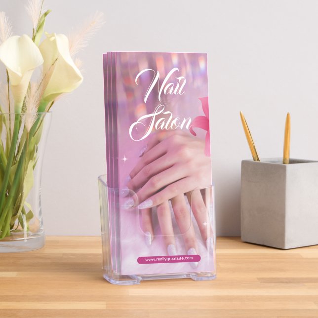 Elegant Nail Care & Beauty Brochure (Insitu)