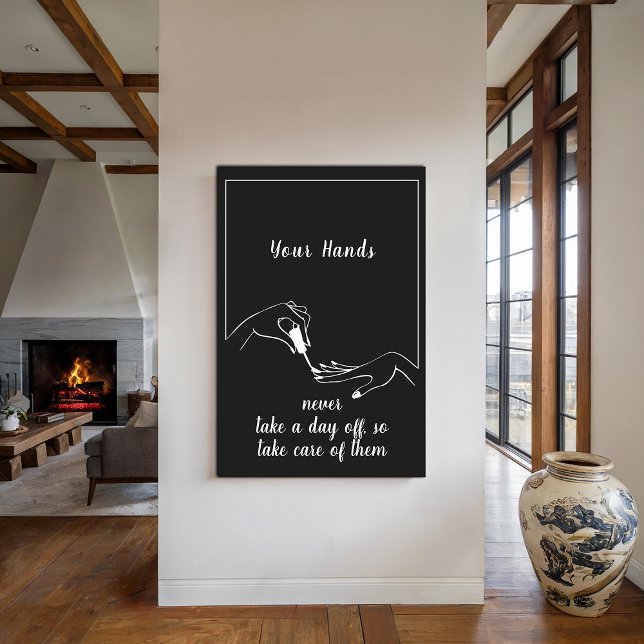 Elegant Nail Salon Wall Art (Creator Uploaded)