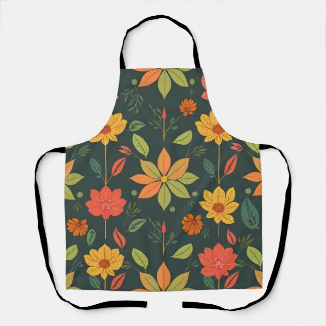 Elegant Natural Elements Apron (Front)