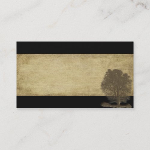 Elegant, Naturals, Two Tone Black &amp; Tan-  Biz Card Business Cards