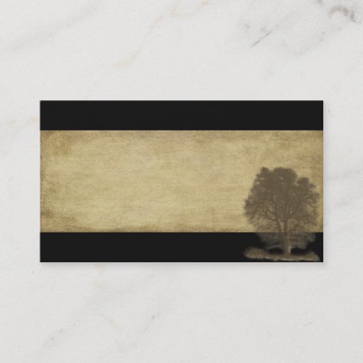 Customizable Elegant, Naturals, Two Tone Black &amp; Tan-  Biz Card Business Cards
