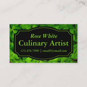 Elegant Nature Inspired Business Card