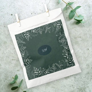 Elegant Nature-Inspired Gift Favor Bag