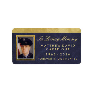 In Loving Memory Shipping, Address, & Return Address Labels | Zazzle