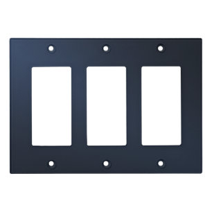 Elegant Navy Blue Light Switch Cover