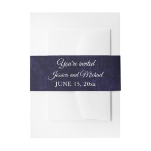 Elegant Navy Blue Velvet Wedding Wrap