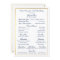 Elegant Navy Faux Gold Border Custom Entourage
