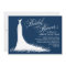 Elegant Navy Wedding Gown Bridal Shower