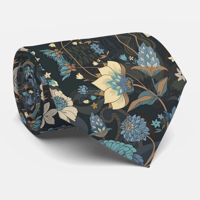 Elegant Neck Tie Collection: Custom Graphic Design (Rolled)