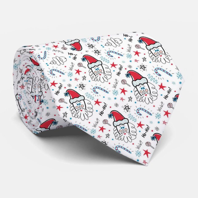 Elegant Neck Tie Collection: Custom Graphic Design (Rolled)