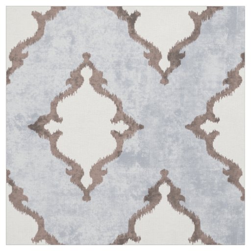 elegant neutral beige damask ikat tribal patterns fabric