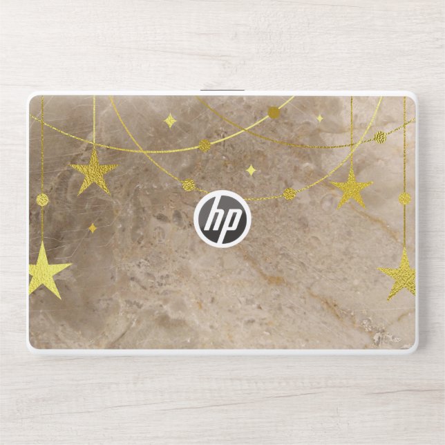   Elegant Neutral Tone Laptop Skin for Daily Use.  (Front)