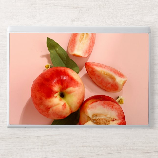    Elegant Neutral Tone Laptop Skin for Daily Use. (Front)
