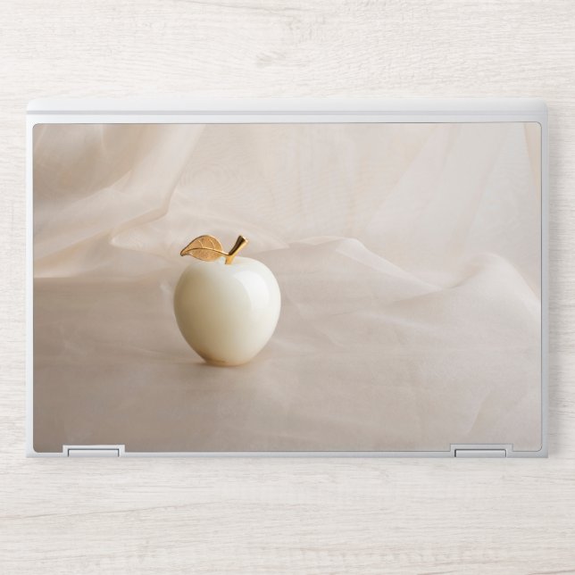    Elegant Neutral Tone Laptop Skin for Daily Use. (Front)