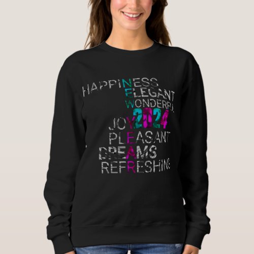 elegant new year 2023 quotes sayings sweatshirt