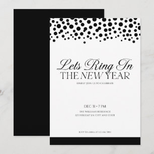 Elegant New Years Eve Party Invitation