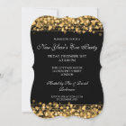 Elegant New Years Eve Party Sparkles Gold