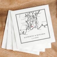 Elegant Newport Rhode Island Black White Wedding
