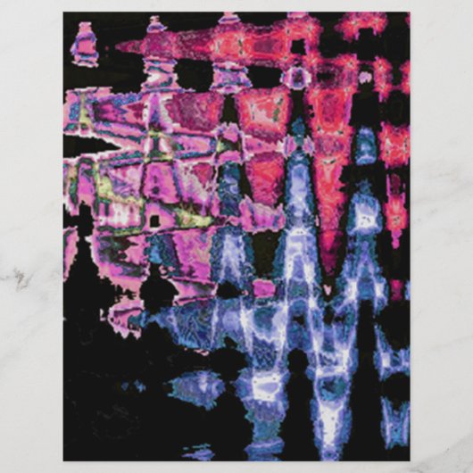 Elegant Nice & lovely water colors pattern design (Front)