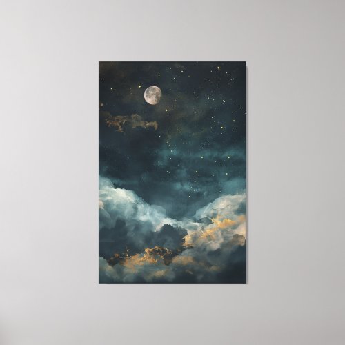 Elegant Night Canvas Print