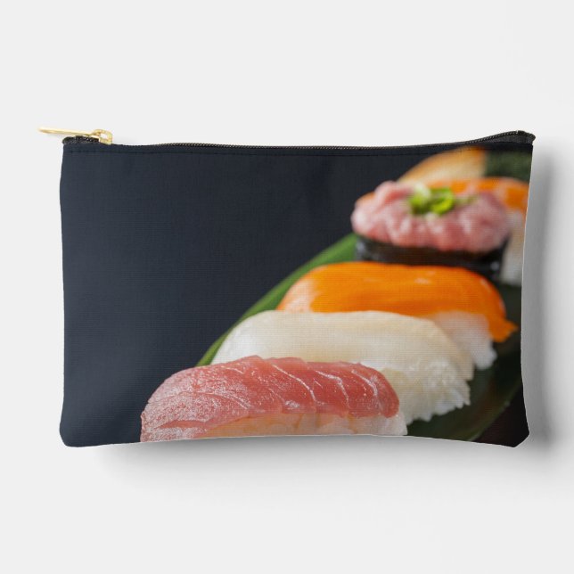 Elegant Nigiri Sushi Pouch – Minimal Zen (Front)