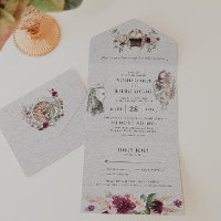 Elegant Norse Viking Scroll Wedding