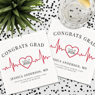 Elegant Nursing Doctor Medical Napkins