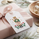 Elegant Nutcracker Ballet Toy Soldier To & From Gift Tags<br><div class="desc">Add a refined touch to your holiday gifting with our elegant nutcracker floral to & from gift tag. The front features a beautifully hand-drawn nutcracker surrounded by delicate florals, whimsical music notes, and a dedicated "To & From" section for personalized gift-giving. The reverse side is adorned with a coordinating nutcracker...</div>