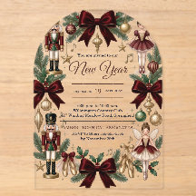 Elegant Nutcracker Christmas Holiday Party