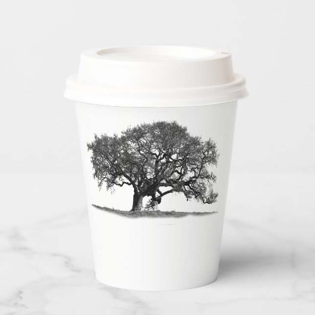 ELEGANT OAK PAPER CUPS (Front)