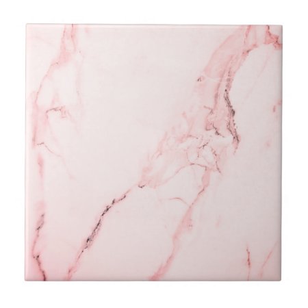 Elegant Old Pink Marble Ceramic Tile