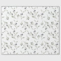Elegant Olive Branch Wrapping Paper | Zazzle