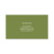 Elegant Olive Green PRINTED Kraft Consultant