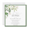 Elegant Olive Green Watercolor Bridal Shower