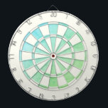 Elegant Ombre Dartboard with White Border<br><div class="desc">Elegant Ombre Dart Board with White Border</div>