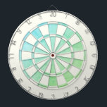 Elegant Ombre Dartboard with White Border<br><div class="desc">Elegant Ombre Dart Board with White Border</div>