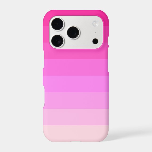 Elegant Ombre Pink Design Case-Mate iPhone Case (Back)