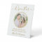 Elegant Open Bar Personalized Gold Photo Wedding 