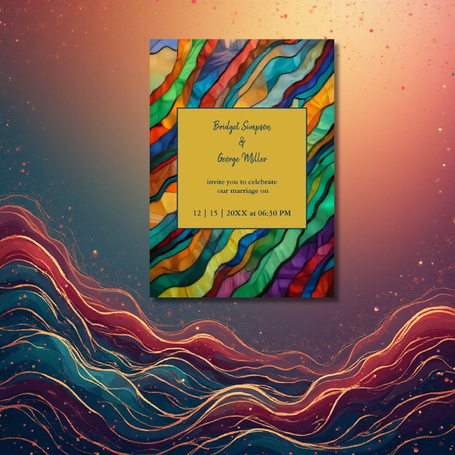 Elegant Opulent African destination wedding Invitation (Creator Uploaded)